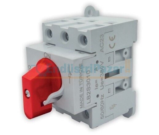 3*40A Ray Montaj Yük Ayırıcı Şalter LB2S 301040 OPAŞ