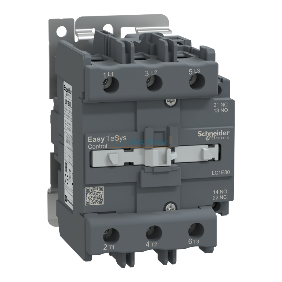 80A 220VAC Kontaktör LC1E80M5 SCHNEİDER