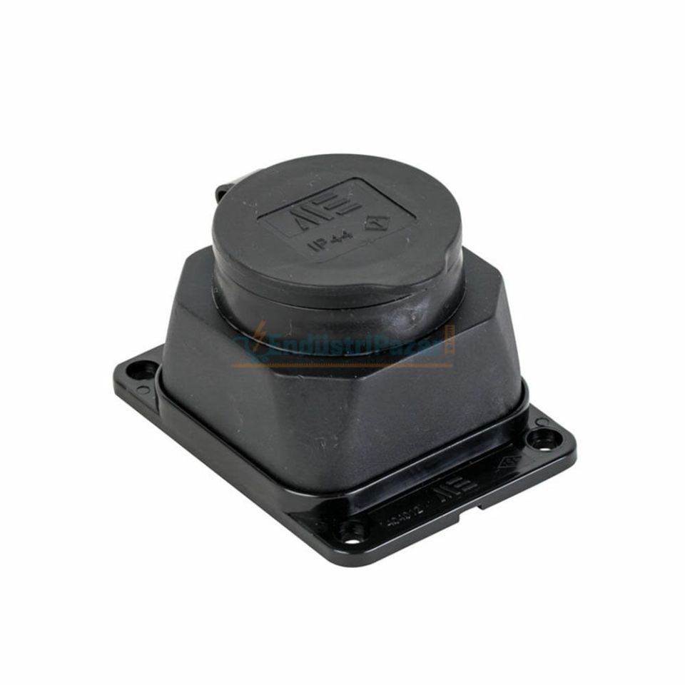 1*16A Kauçuk Duvar Prizi 404012 METE ENERJİ