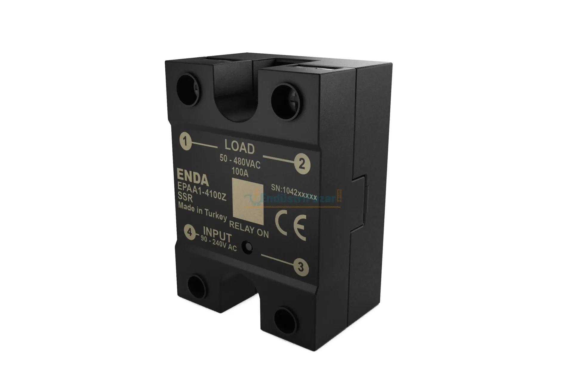 EPAA1-212Z 12A 320VAC SSR (Solid State Röle) ENDA