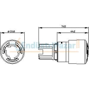Acil Stop Butonu 3SU1051-1GB20-0AA0 SİEMENS