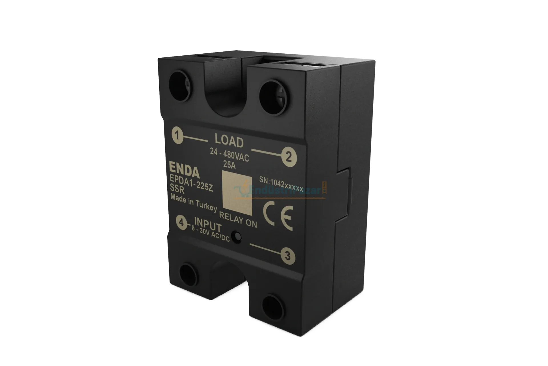EPDA1-425Z 25A 480VAC SSR (Solid State Röle) ENDA