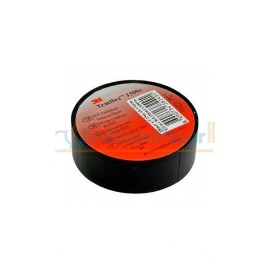 İzole Bant Temflex 1300E 18mm*9,15mt Siyah 3M
