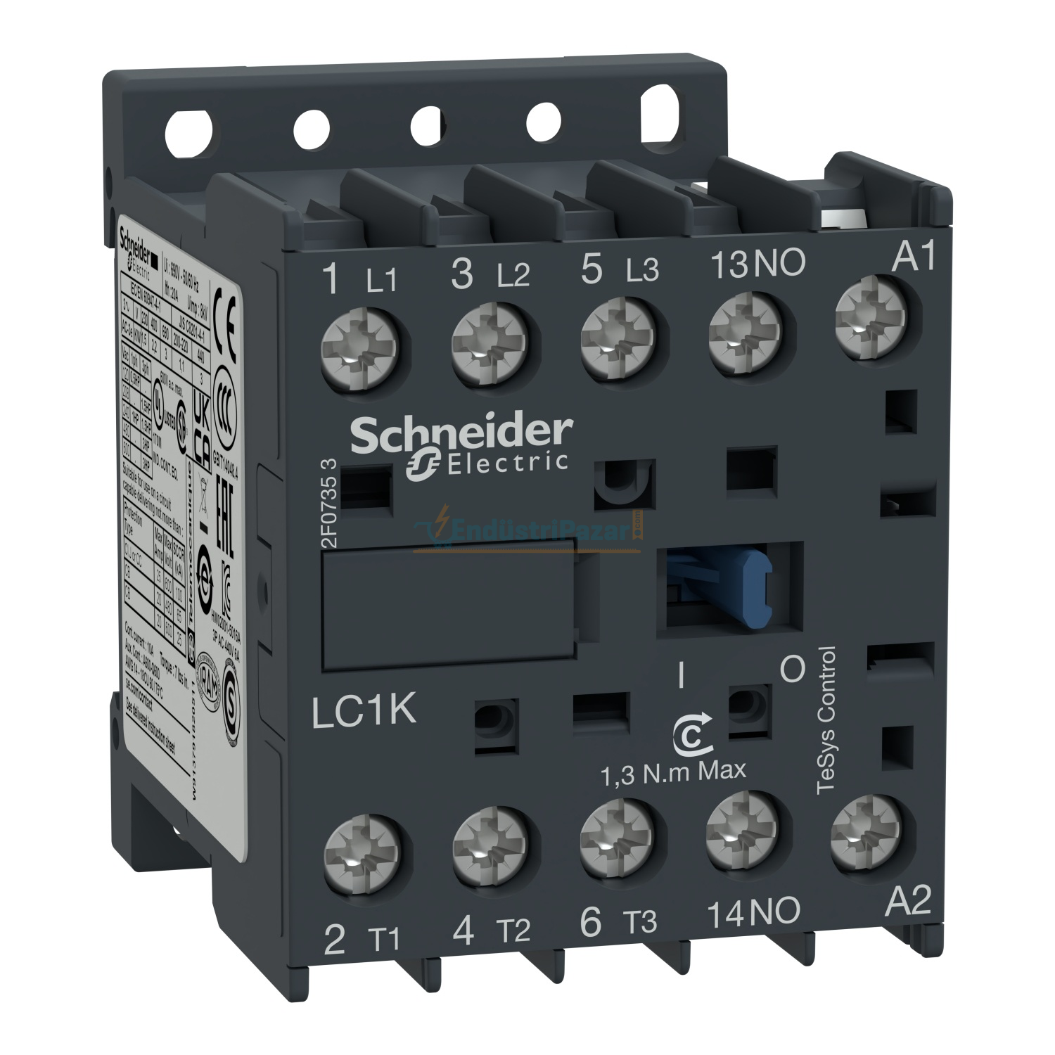 16A 220...230VAC Kontaktör LC1K1610M7 SCHNEİDER