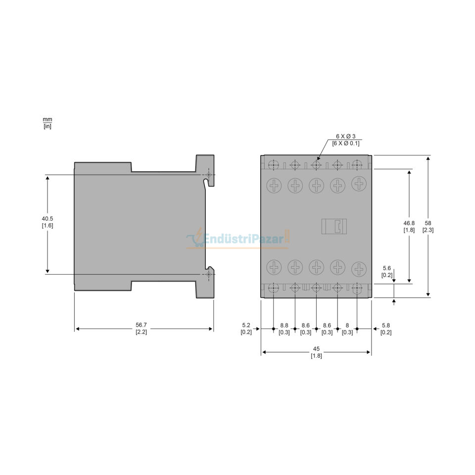 6A 24VDC Kontaktör LP1K0610BD SİEMENS