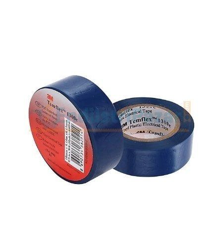 İzole Bant Temflex 1300E 18mm*9,15mt Mavi 3M