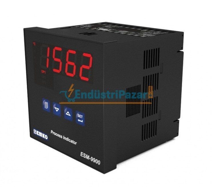 ESM-9900.2.20.1.1/00.00/0.0.0.0 Üniversal Girişli PID Smart I/O Modül Sistemli Proses Göstergesi 24Vac/Vdc RS-232 EMKO