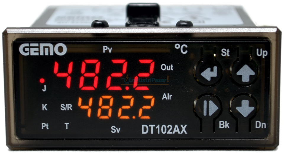 DT102AX-230VAC-R ''Auto-Tune PID'' Sıcaklık Kontrol Cihazı GEMO