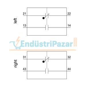 Yardımcı Kontak 3RH1921-1DA11 SİEMENS