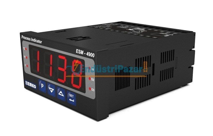 ESM-4900.1.20.1.1/00.00/0.0.0.0 Üniversal Girişli PID Smart I/O Modül Sistemli Proses Göstergesi 100...240Vac RS-232 EMKO
