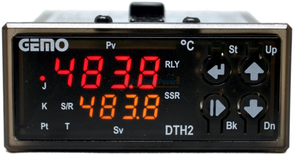 DTH2-230VAC Ekonomik Seri ''Auto-tune PID'' Sıcaklık Kontrol Cihazı GEMO