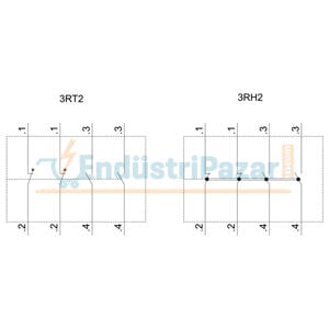 Yardımcı Kontak 3RH2911-1HA22 SİEMENS