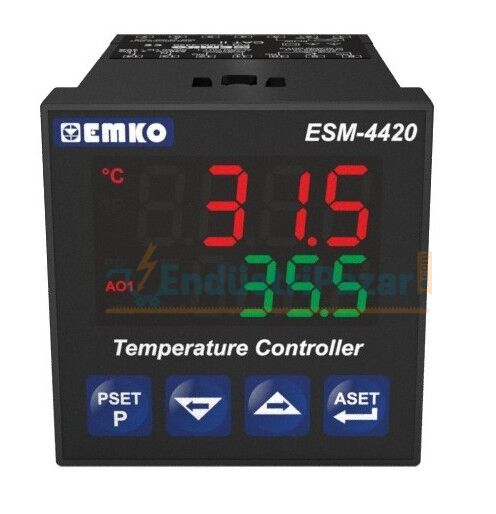 ESM-4420.4.20.0.1/01.02/0.0.0.0 PID Üniversal Girişli Sıcaklık Kontrol Cihazı 115Vac EMKO