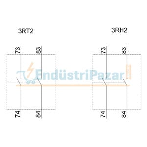Yardımcı Kontak 3RH2911-1LA20 SİEMENS