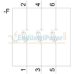 Silindirik Sigorta Yuvası 3NW7333 SİEMENS