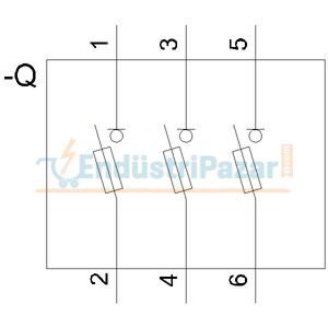 Ayırıcı 3NP1153-1DA10 SİEMENS