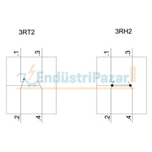Yardımcı Kontak 3RH2911-1HA11 SİEMENS