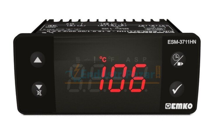 ESM-3711-HN.5.05.0.1/00.00/1.0.0.0 On-Off Dahili Buzzerli Sıcaklık Kontrol Cihazı EMKO