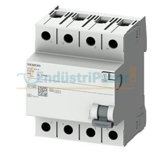 Kaçak Akım Koruma Rölesi, 4 Kutup, Tip A, 25A, 30mA, 400V 5SV5342-6 SİEMENS