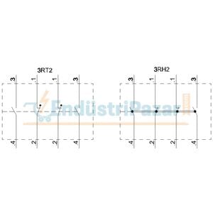 Yardımcı Kontak 3RH2911-1FA22 SİEMENS