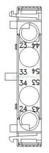 Kontak Blok 3RH2911-1DA20 SİEMENS