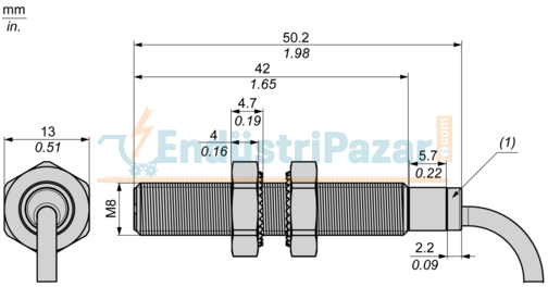 İndüktif Sensör XS608B1PAL2