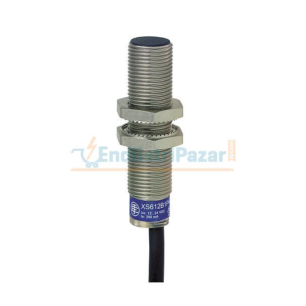 İndüktif Sensör M12 4mm Algılama 24...240VAC/DC XS612B1MAL2