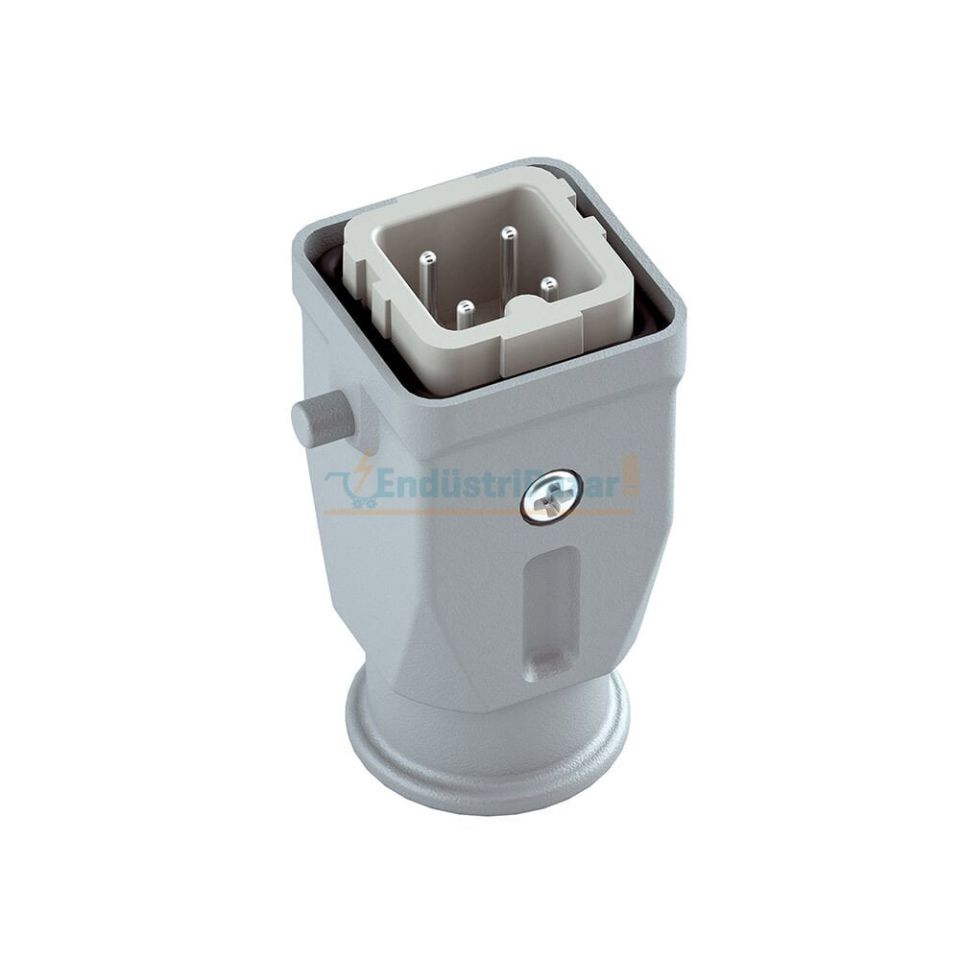 4*10A Fiş (Yandan Kablo Girişli) IP65 403073 METE ENERJİ