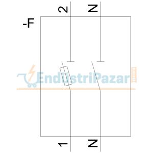 Silindirik Sigorta Yuvası 3NW7053 SİEMENS