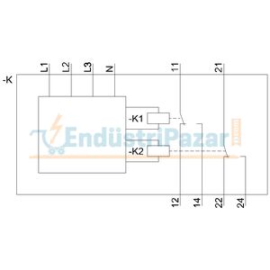 Ayarlanabilir Kontrol Rölesi 3UG5616-1CR20 SİEMENS