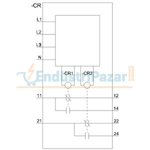 Ayarlanabilir Kontrol Rölesi 3UG5616-1CR20 SİEMENS