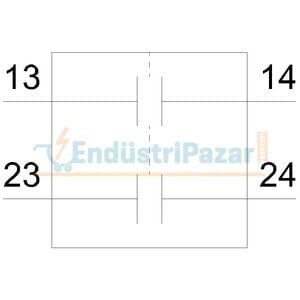 2 NO Yardımcı Kontak 5ST3011 SİEMENS