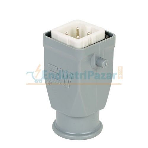 4*10A Fiş (Arkadan Kablo Girişli) IP65 403276 METE ENERJİ