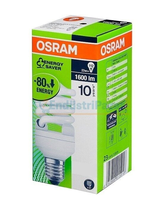 23W 2700K E27 Duy Dulux Twist Ampül OSRAM