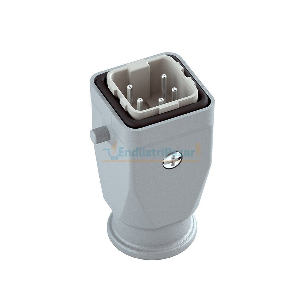 5*10A Fiş (Yandan Kablo Girişli) IP65 403017 METE ENERJİ