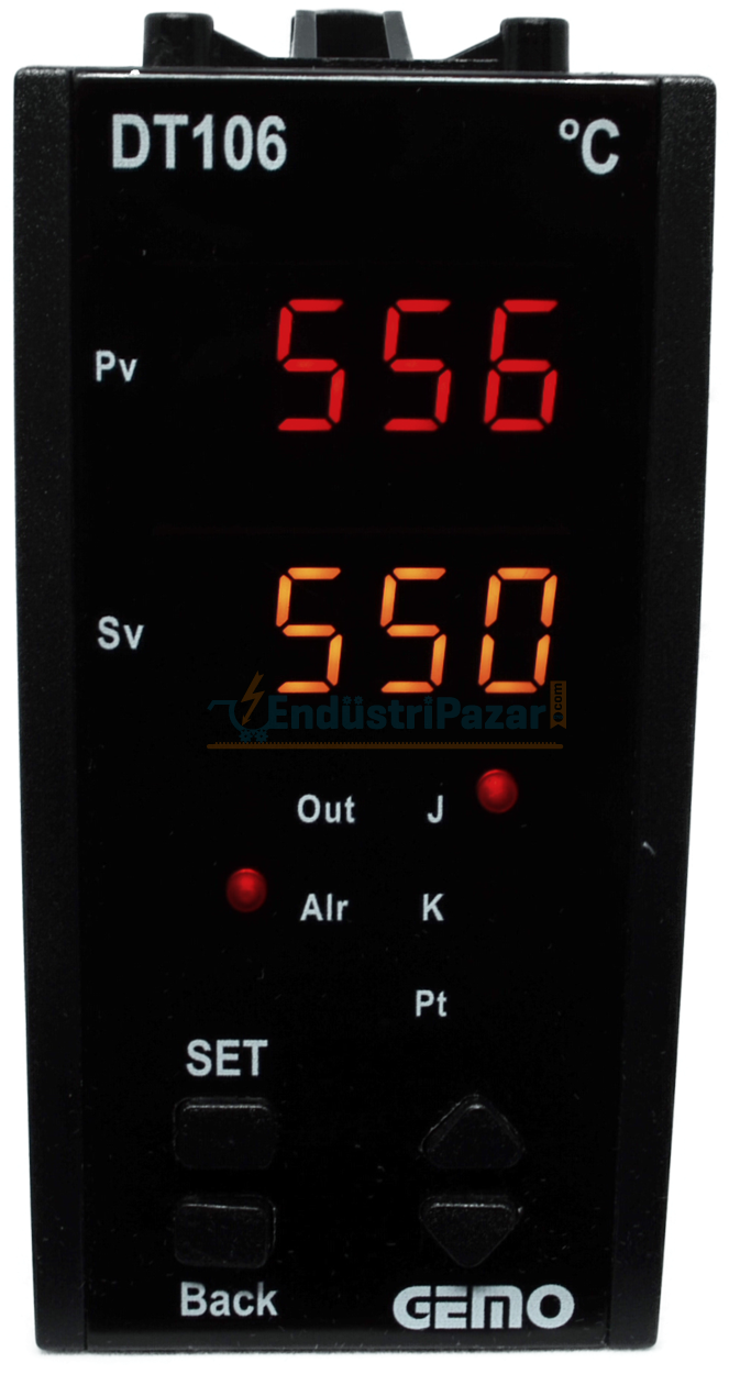 DT106AX-230VAC-S ''Auto-tune PID'' Sıcaklık Kontrol Cihazı GEMO