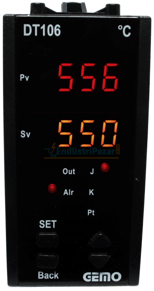 DT106AX-230VAC-S ''Auto-tune PID'' Sıcaklık Kontrol Cihazı GEMO