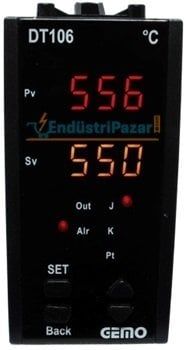 DT106A-230VAC-S SSR ÇIKIŞLI SICAKLIK KONTROL CİHAZI GEMO