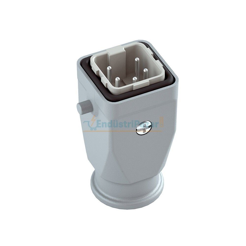 5*10A Fiş (Arkadan Kablo Girişli) IP65 403019 METE ENERJİ
