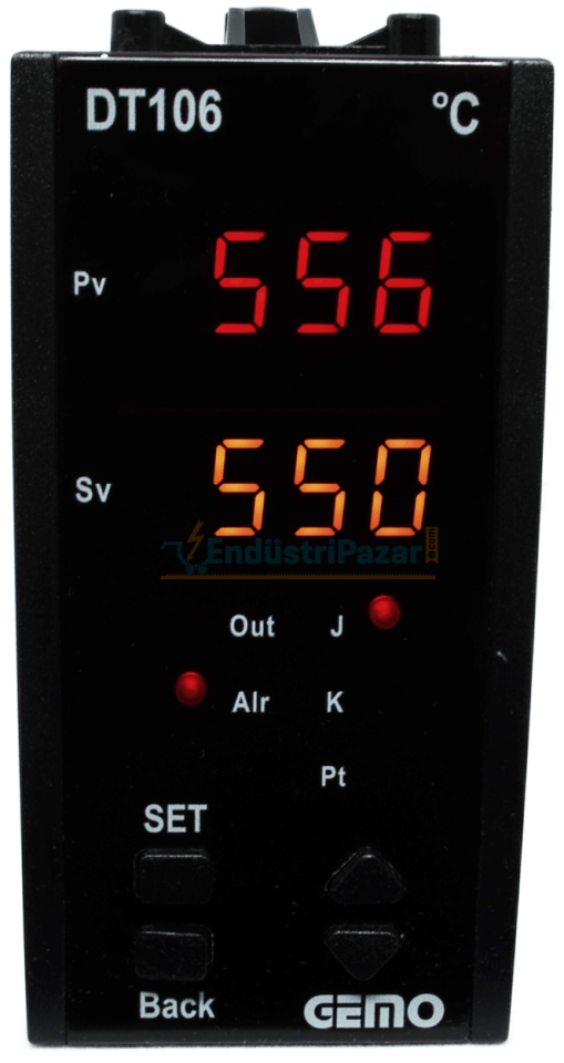 DT106AX-230VAC-R ''Auto-tune PID'' Sıcaklık Kontrol Cihazı GEMO
