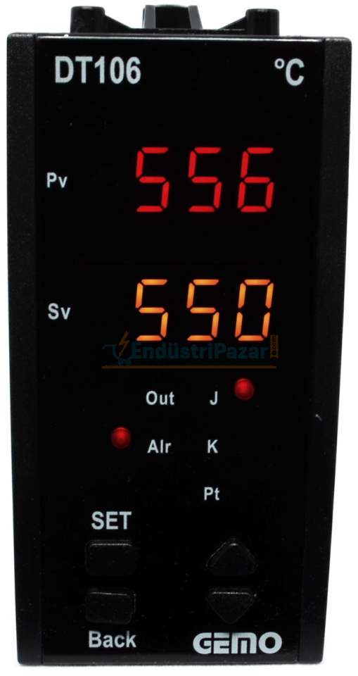 DT106AX-230VAC-R ''Auto-tune PID'' Sıcaklık Kontrol Cihazı GEMO