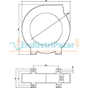 110mm Akım Trafosu 3UL2305-1A SİEMENS