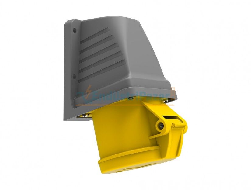 3*32A 110V 90° Eğik Duvar Priz IP44 BC1-3303-2535 BEMİS