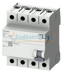 4 Kutup 25A 30mA Kaçak Akım Koruma Rölesi 5SV5342-6 SİEMENS