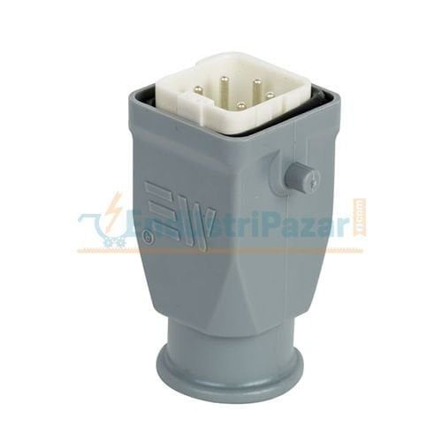 5*10A Fiş (Arkadan Kablo Girişli) IP65 403074 METE ENERJİ