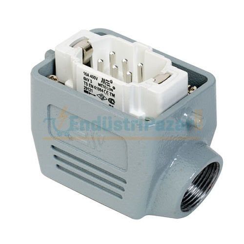 6*16A Fiş (Yan Giriş) IP65 403093 METE ENERJİ