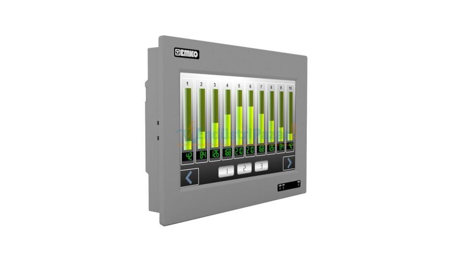 Proop-10C 10.1`` TFT Dokunmatik Operatör Paneli Control Serisi EMKO