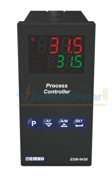 ESM-9430.1.20.0.1/01.02/0.0.0.0 Üniversal Girişli PID Proses Kontrol Cihazı 100-240Vac EMKO