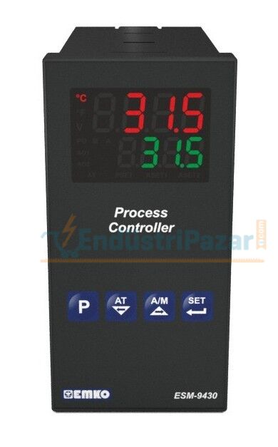 ESM-9430.1.20.0.1/01.02/0.0.0.0 Üniversal Girişli PID Proses Kontrol Cihazı 100-240Vac EMKO