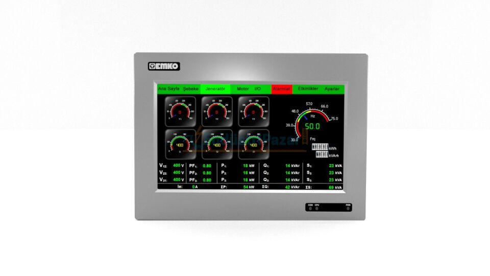 Proop-10P.E.D5.D4.AC.AC 10.1`` TFT Dokunmatik Operatör Paneli Process Serisi EMKO